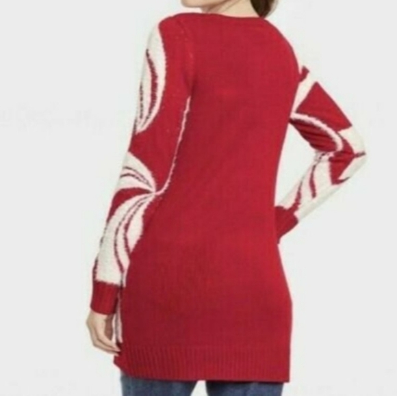 33 Degrees Gingerbread with Peppermint Candy Knit Ugly Christmas Sweater Size XS - Picture 15 of 15